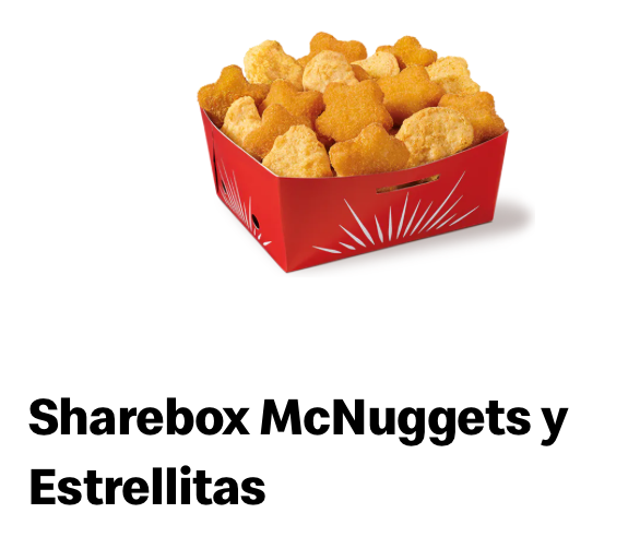 Sharebox Mcnuggets i Chessy Stars