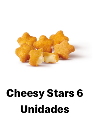 Cheesy Stars 6 unitats